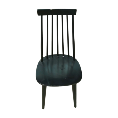 Emtrade Houten stoel 44×44×93cm, Zwart, Gebruikt Emtrade Houten stoel 44×44×93cm, Zwart, Gebruikt