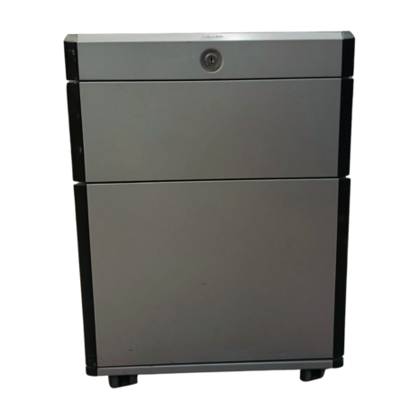 Gispen Gispen Ladeblok, 80×42×58cm, Grijs, Gebruikt Gispen Gispen Ladeblok, 80×42×58cm, Grijs, Gebruikt