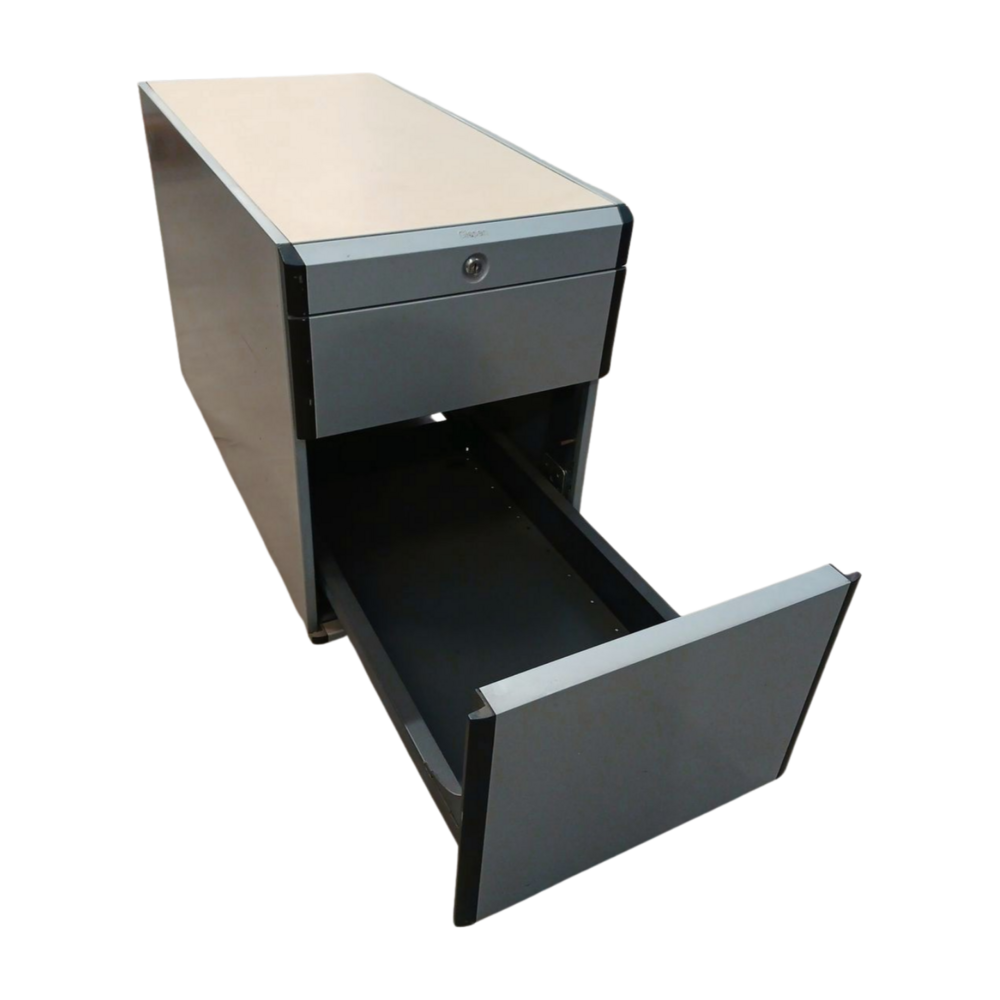 Gispen Gispen Ladeblok, 80×42×58cm, Grijs, Gebruikt Gispen Gispen Ladeblok, 80×42×58cm, Grijs, Gebruikt