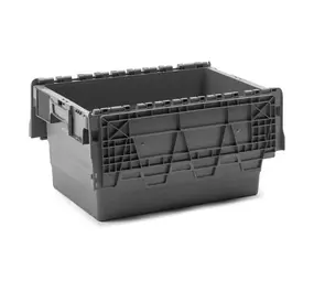 Distributiebak 600x400x320 mm Nestbaar Stapelbaar Grijs, Nieuw Distributiebak 600x400x320 mm Nestbaar Stapelbaar Grijs, Nieuw