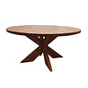Emtrade Houten Tafel, Diameter 140cm, Gebruikt