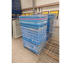 Emtrade Partij KLT bakken 60x40x15cm en 40x30x22cm, gebruikt (b-keus)