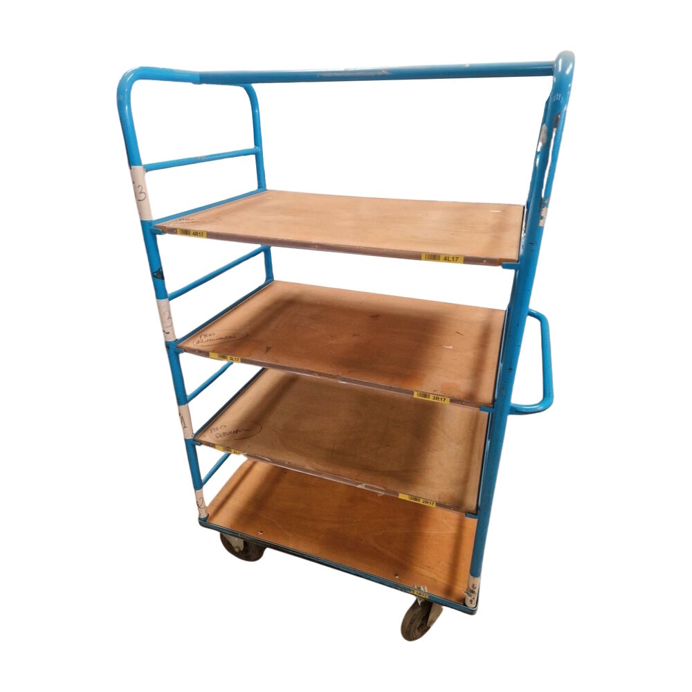 Vink Lisse Vink Lisse Etagewagen 4 niveaus, 500 kg totaal,  legbord 660x970 mm, gebruikt