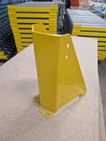 Emtrade Stijlbeschermer palletstelling geel – 40 cm hoog - Gebruikt