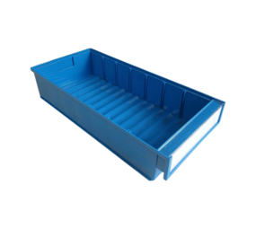 Treston Stellingbak, 186x400x82 mm, blauw pp, gebruikt