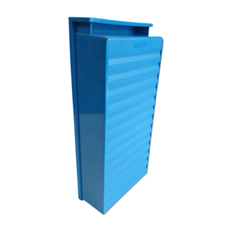 Treston Stellingbak, 186x400x82 mm, blauw pp, gebruikt