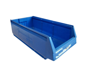 Perstorp Form Perstorp Form magazijnbak 9069, 500x230x150 mm, polypropyleen, blauw, gebruikt