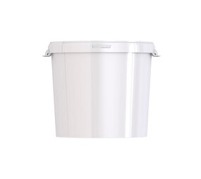 Jokey Kunststof emmer 30,7 liter, PP05, levensmiddelecht, wit, industrieel, nieuw