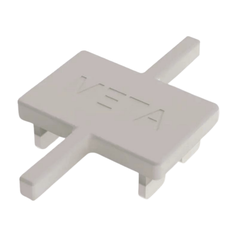 Meta Meta Clip legbordstelling afdekdop dubbelzijdig kunststof, voor gekoppelde staanders, nieuw