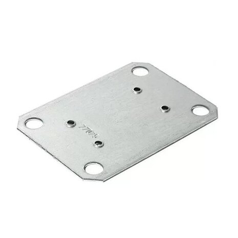 Meta Meta Clip legbordstelling dubbelzijdige vulplaat 76x110x2 mm, verzinkt staal, nieuw