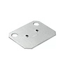 Meta Meta Clip Legbordstelling Enkelzijdige Vulplaat – Verzinkt Staal 76x58x2 mm, nieuw