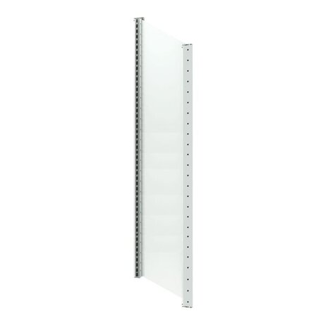 Meta Meta clip staander gesloten 2500x600 mm, verzinkt staal, nieuw per stuk
