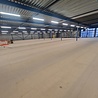 Emtrade Vloerplaat spaanplaat 5000 x 1020 x 38 mm, onderzijde wit, bovenzijde naturel, gebruikt