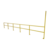 Emtrade Beschermingshekwerk gebruikt 700x4x104 cm, gelakt staal, geel, koppelbaar