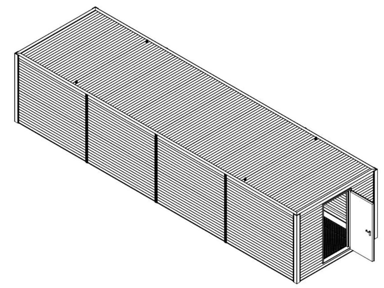 Hiltra Hiltra Megasaver gevaarlijke stoffen container 10 m, brandwerend 60 min, lekbak 4195 l