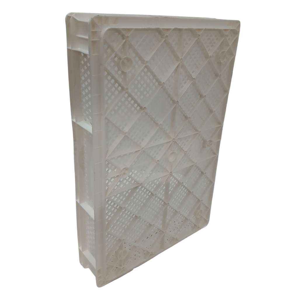 Emtrade (Nieuw) Stapelkrat, 600x400x100 mm, euronorm, wit pp, nieuw Emtrade (Nieuw) Stapelkrat, 600x400x100 mm, euronorm, wit pp, nieuw