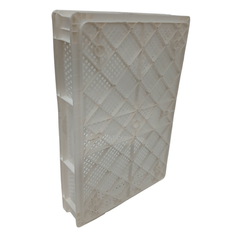 Emtrade (Nieuw) Stapelkrat, 600x400x100 mm, euronorm, wit pp, nieuw Emtrade (Nieuw) Stapelkrat, 600x400x100 mm, euronorm, wit pp, nieuw