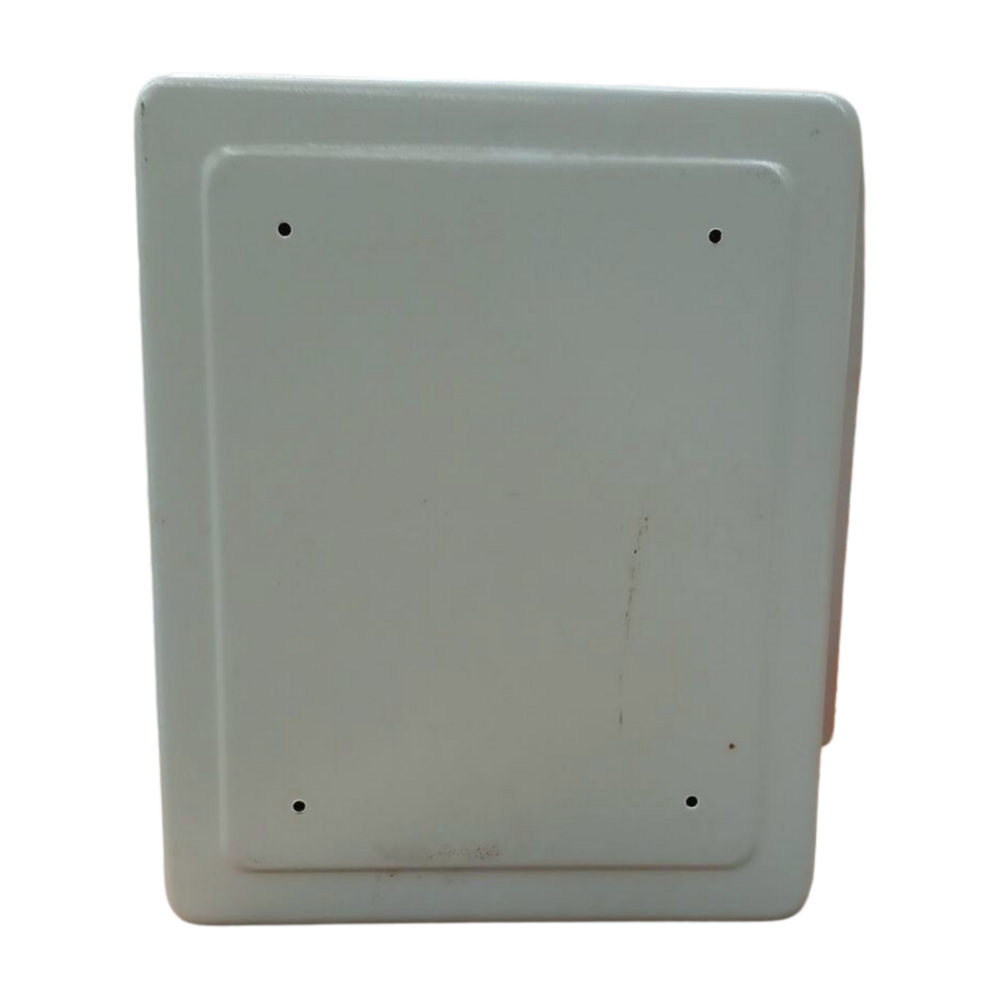 Emtrade Sleutelkast, grijs, 425 x 345 x 90 mm, inclusief 2 sleutels, gebruikt