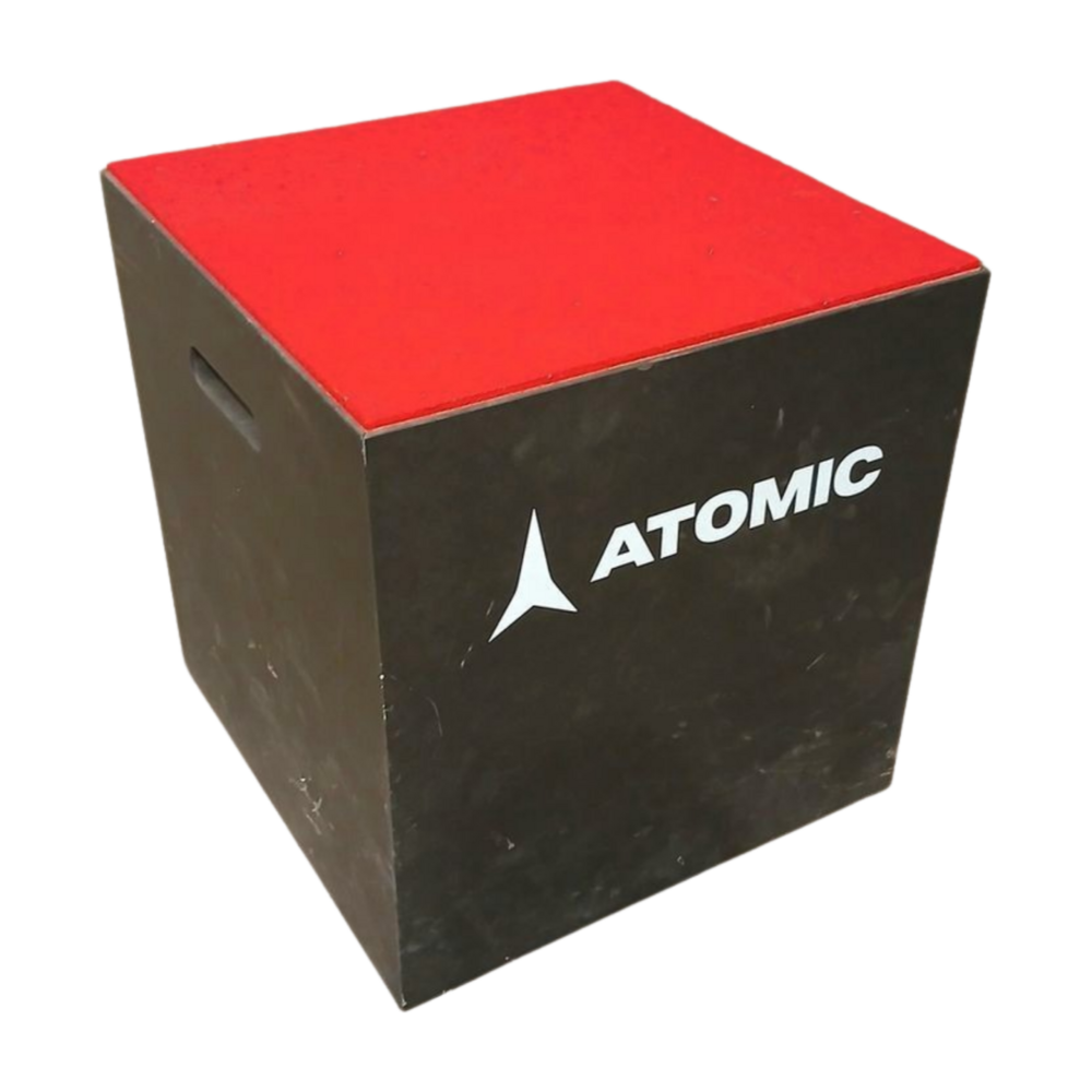 Emtrade Atomic zitkubus, open onderzijde, losse zitplaat, 445x445x460 mm, gebruikt