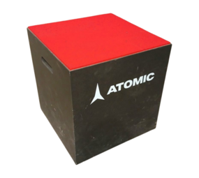 Emtrade Atomic zitkubus, open onderzijde, losse zitplaat, 445x445x460 mm, gebruikt