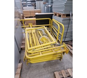 Emtrade Beschermingshekwerk geel,  gebruikt, prijs per meter