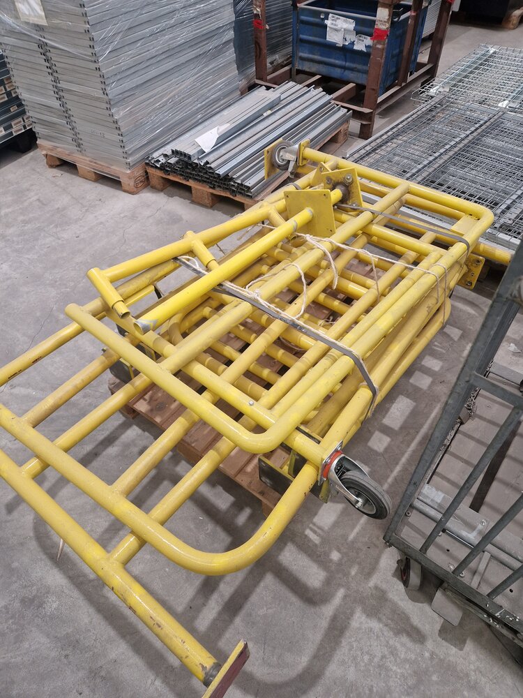 Emtrade Beschermingshekwerk geel, gebruikt, prijs per meter