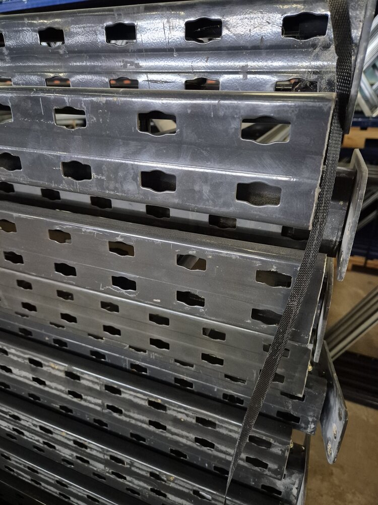 Link51 Link51 palletstelling staander, 5170x1100 mm, profiel 80x60 mm, gebruikt