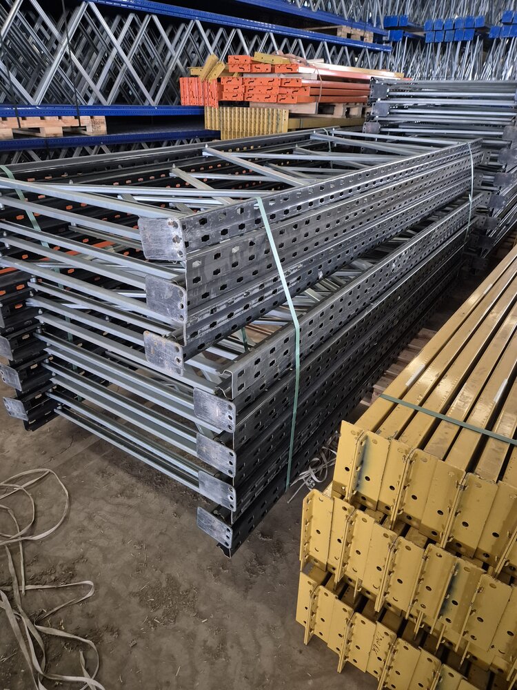 Link51 Link51 palletstelling staander, 5170x1100 mm, profiel 80x60 mm, gebruikt