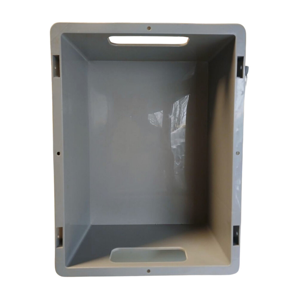 Emtrade (Nieuw) Stapelbak, 400x300x170 mm, euronorm, grijs pp, nieuw