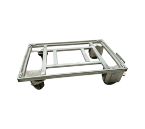 Emtrade Dolly verzinkt, 60x40x17 cm, robuust en functioneel, gebruikt