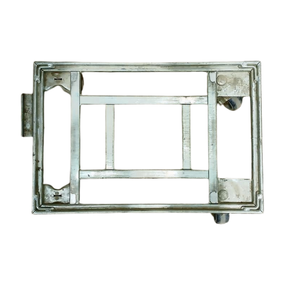 Emtrade Dolly verzinkt, 60x40x17 cm, robuust en functioneel, gebruikt