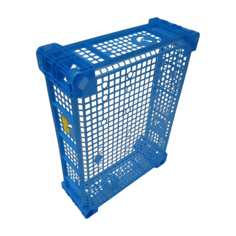 Emtrade Champignon krat 400x295x125 mm, PP05, geperforeerd, levensmiddelecht, gebruikt