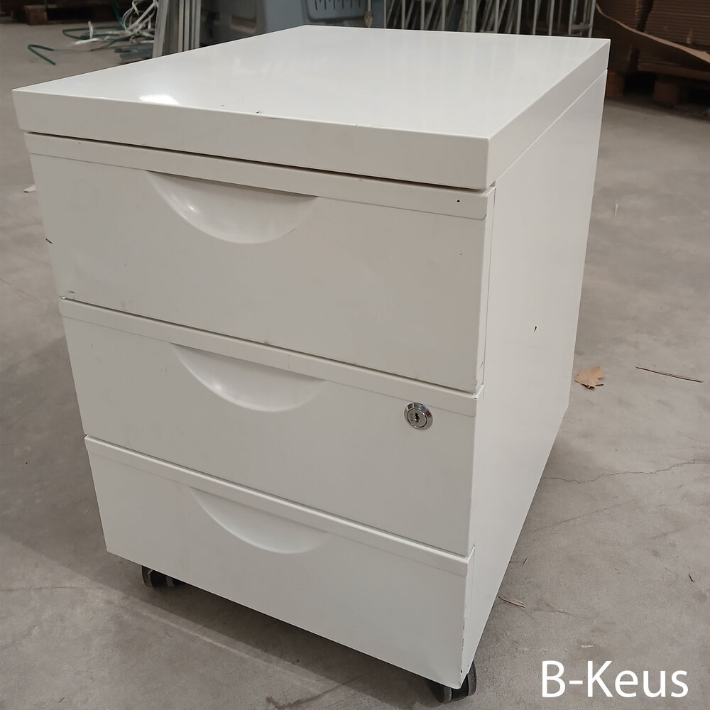 Emtrade Mobiel Ladeblok, 50,5x41x57 cm, Wit Emtrade Mobiel Ladeblok, 50,5x41x57 cm, Wit