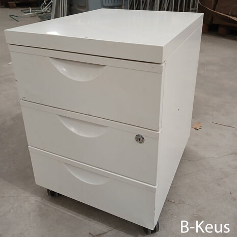 Emtrade Mobiel Ladeblok, 50,5x41x57 cm, Wit Emtrade Mobiel Ladeblok, 50,5x41x57 cm, Wit