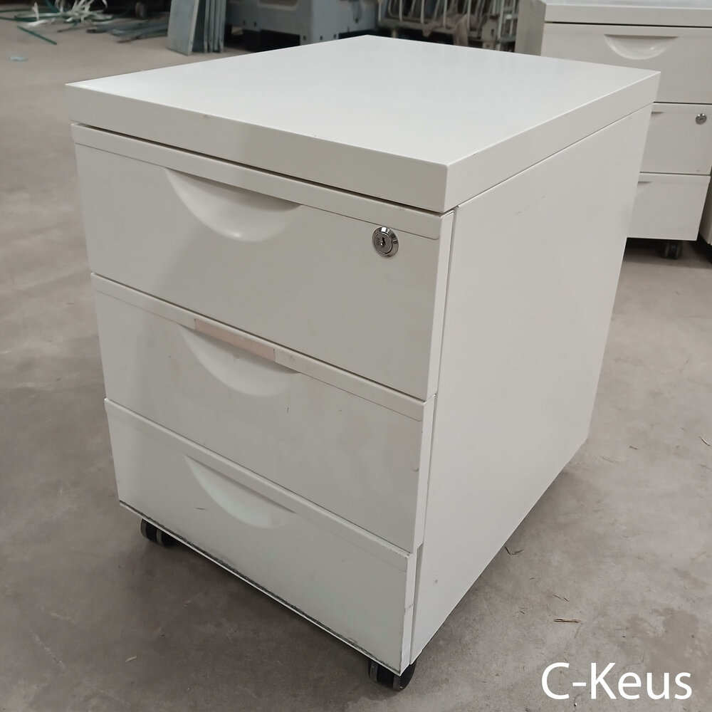 Emtrade Mobiel Ladeblok, 50,5x41x57 cm, Wit Emtrade Mobiel Ladeblok, 50,5x41x57 cm, Wit