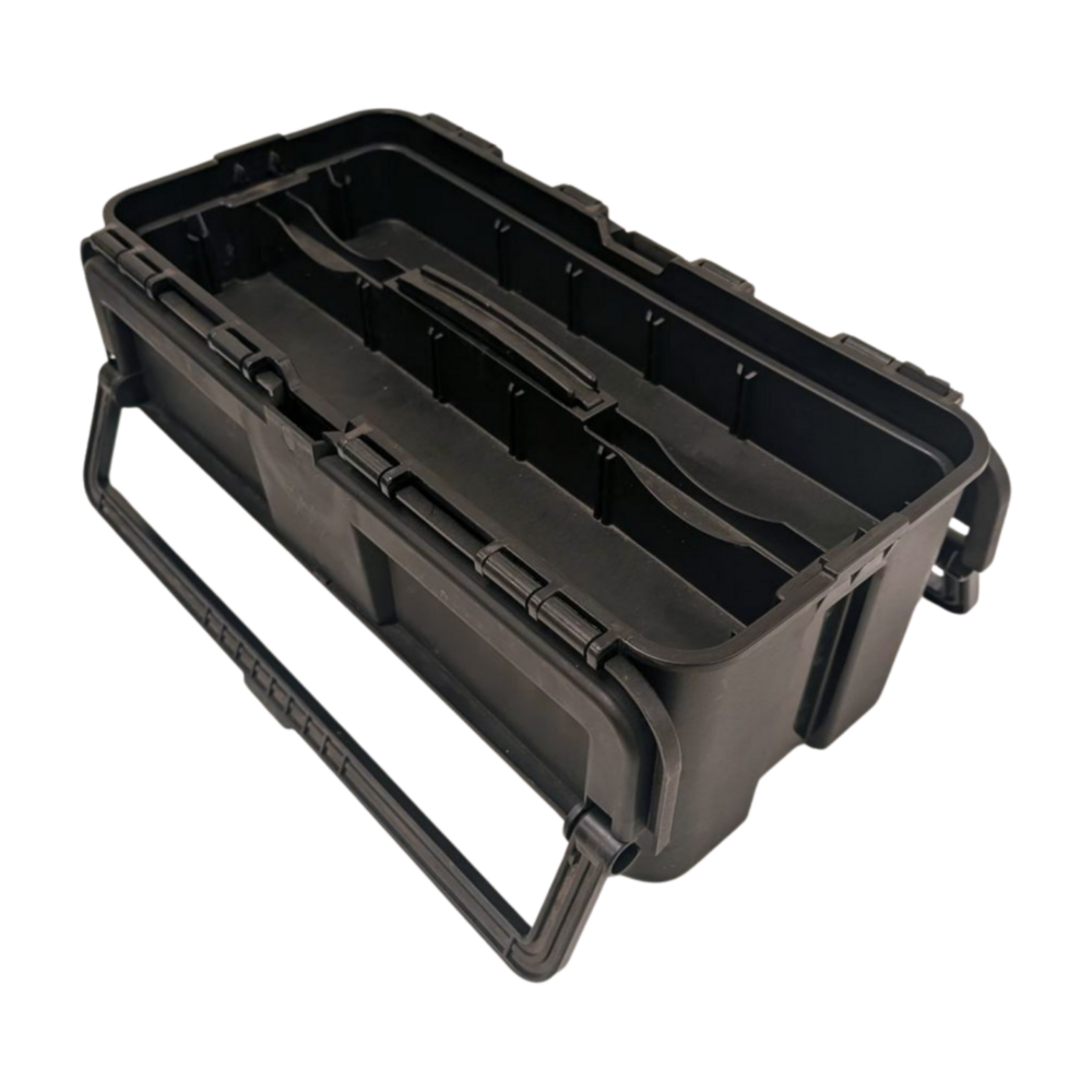 Raaco Raaco Compact 15 Gereedschapskist, Zwart, 20 kg Max. Belastbaarheid, Polypropyleen (PP), Gebruikt