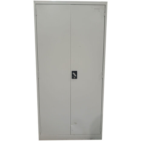 Manutan Manutan Archiefkast 4 Legborden Grijs, 905x400x1855mm (bxdxh), Gebruikt Manutan Manutan Archiefkast 4 Legborden Grijs, 905x400x1855mm (bxdxh), Gebruikt