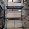 Cordes Meubeltransportwagen 2500x1150x1800mm L-frame nestbaar en stapelbaar, met rem, blauw, gebruikt