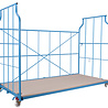 Cordes Corlette/meubelwagen 2500x1150x1800mm l-frame nestbaar en stapelbaar, met rem, blauw, gebruikt