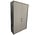 Roldeurkast 4 legborden 120x47x195 cm grijs, inclusief 2 sleutels, gebruikt