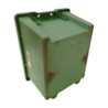 Schoeller Allibert Nestbare Stapelbak, 400x300x220 mm, euronorm, groen pp, gebruikt