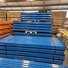 Stow Stow ligger 270x125x50 cm, blauw staal, gebruikt