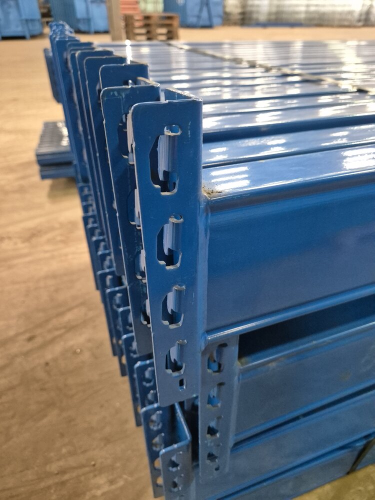 Stow Stow ligger 270x125x50 cm, blauw staal, gebruikt