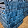 Stow Stow ligger 270x125x50 cm, blauw staal, gebruikt