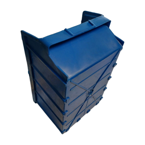 Emtrade Magazijnbak 350x200x170mm, stapelbaar, kunststof, gebruikt