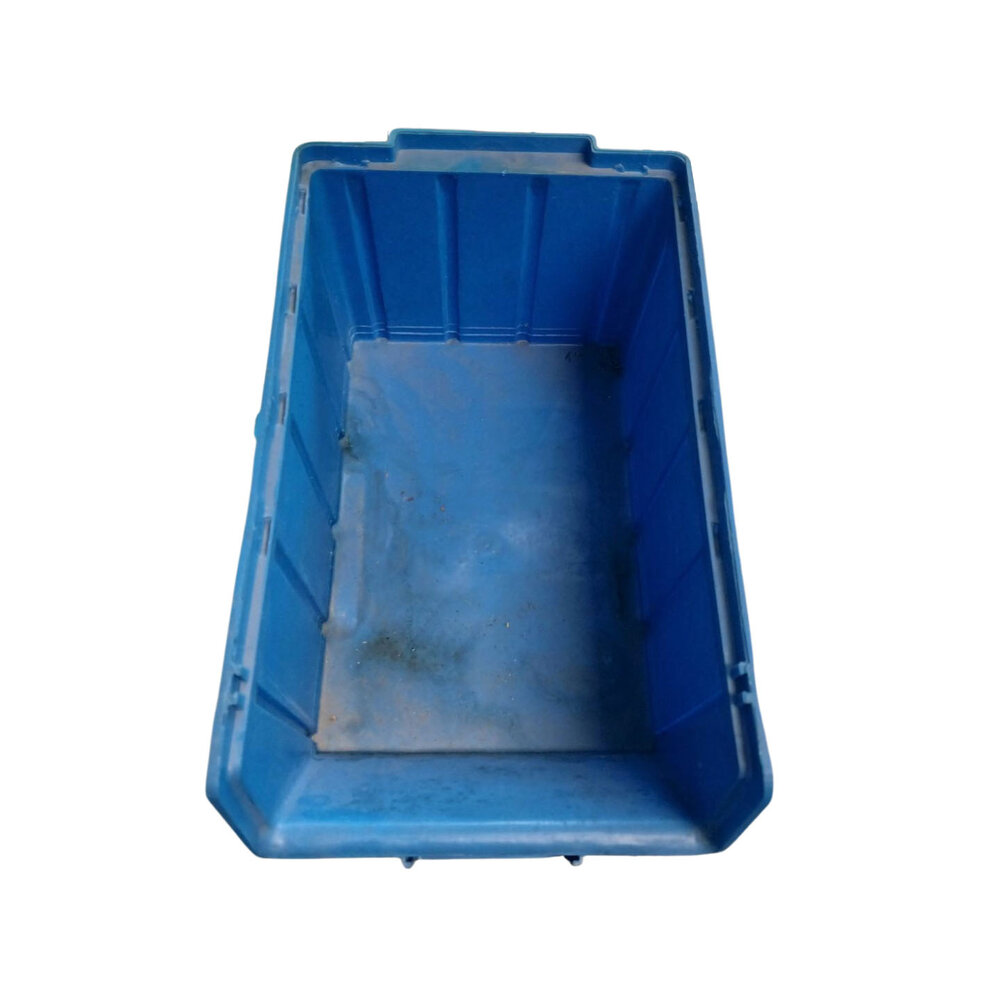 Emtrade Magazijnbak 350x200x170mm, stapelbaar, kunststof, gebruikt