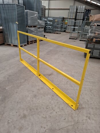 Emtrade Safetyfence 3000x1200x50mm, Geel, Gebruikt