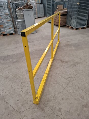 Emtrade Safetyfence 3000x1200x50mm, Geel, Gebruikt