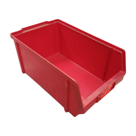 Emtrade Magazijnbak 350x200x170mm, stapelbaar, kunststof, gebruikt