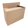 Verzenddoos 920x380x610 mm dubbelgolf karton bruin fefco 0201 (15 stuks) nieuw